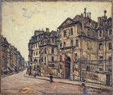 Germain-David-Nillet-1932-The-Prison-Saint-Lazare-Kunstdruck-Fine-Art-Reproduktion-Wandkunst