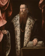彼得羅·馬雷斯卡爾奇-1550-紳士藝術印刷品美術複製品牆藝術 ID-a25rcfnk5 肖像