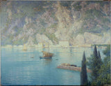 henry-brokman-1926-port-of-riva-art-print-riproduzione-d'arte-wall-art