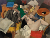 рогер-де-ла-фреснаие-1913-венчани-живот-домаћи-живот-уметност-штампа-ликовна-репродукција-зид-уметност-ид-а26а8бијв