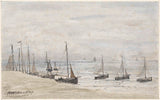 hendrik-willem-mesdag-1841-pinkies-visserman-op-die-strand-kunsdruk-fynkuns-reproduksie-muurkuns-id-a26ezr8z6