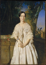 theodore-chasseriau-1841-countess-of-la-tour-maubourg-marie-louise-charlotte-gabrielle-thomas-pange-1816-1850-art-print-fine-art-reproduction-wall-art-id-a26hl0rwl