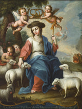 мігель-кабрера-1760-божественна-пастушка-ла-дівіна-пастора-арт-друк-образотворче-арт-репродукція-стіна-арт-ід-a26qyl947