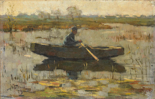 herman-wolbers-1880-man-in-a-rowboat-art-print-fine-art-reproduction-wall-art-id-a27r7bw4v