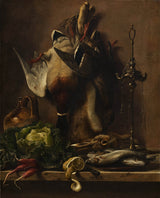 j-l-jensen-1835-natureza-morta-em-uma-mesa-de-cozinha-impressão-arte-impressão-reprodução-de-finas-artes-arte-de-parede-id-a27vx0tsl
