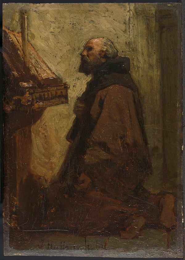 jacob-maris-1864-praying-monk-monk-at-his-devotions-art-print-fine-art-reproduction-wall-art-id-a27xrxakv