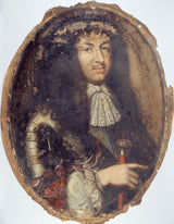 에콜 프랑세즈-1670-루이 1638세의 초상화-1715-XNUMX-프랑스 왕-예술-인쇄-미술-복제-벽 예술