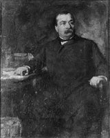 eastman-johnson-1891-grover-cleveland-art-print-reprodukcja-dzieł sztuki-wall-art-id-a2alshrwg