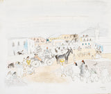 jules-pascin-1924-风景与运输和数字-突尼斯艺术印刷精美的艺术复制品-墙-艺术-id-a2bdvijwr