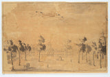 未知-1779-巴達維亞大廳和教堂-藝術印刷-美術複製品-牆藝術-id-a2d01mfpc