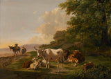 pieter-gerardus-van-os-1806-phong cảnh với gia súc-nghệ thuật in-mỹ-nghệ-sinh sản-tường-nghệ thuật-id-a2egsztfv