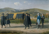johann-peter-krafft-1834-l'empereur-francis-i-d-autriche-suit-le-cercueil-d'un-pauvre-impression-d'art-reproduction-d'art-mur-art-id-a2eki8t7l