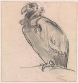 Јан-ван-Ессен-1864-седи-лешинар-лева-уметност-штампа-ликовна-репродукција-зид-уметност-ид-а2фр9пкуо