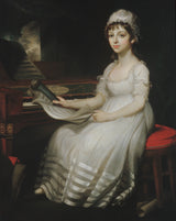 mather-brown-1801-portræt-af-en-ung kvinde-kunsttryk-fine-art-reproduction-wall-art-id-a2ggkje3a