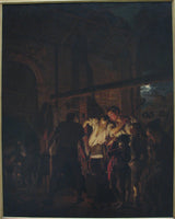 约瑟夫·赖特，德比1771年，铁匠铺艺术打印精美的艺术复制品墙艺术id a2gojnvxe