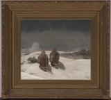 Winslow-Homer-1894-dessous de zéro-art-print-fine-art-reproduction-wall-art-id-a2gurvoam