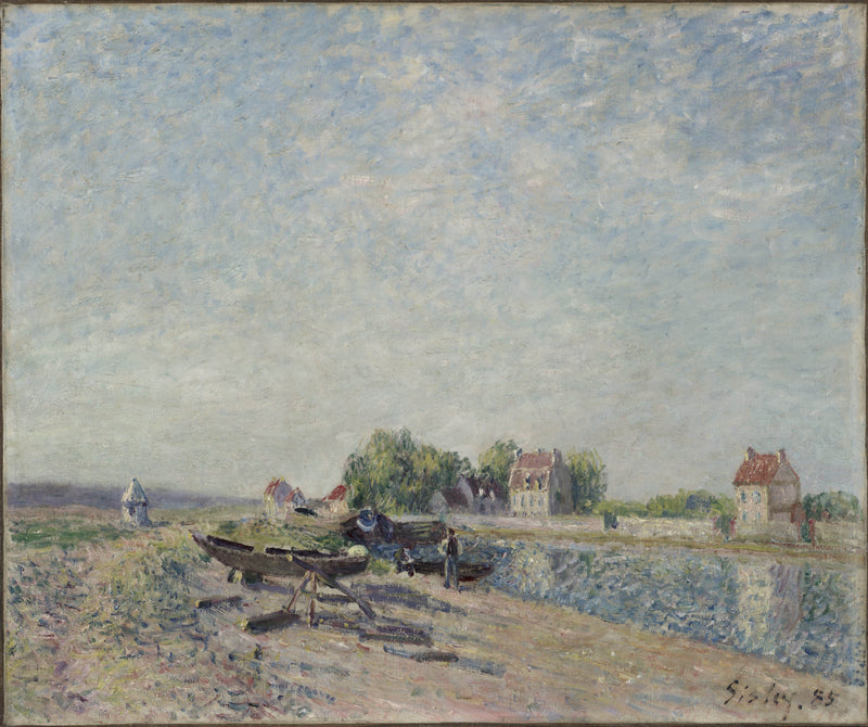 alfred-sisley-1885-saint-mammes-loing-canal-art-print-fine-art-reproduction-wall-art-id-a2h49u0i2