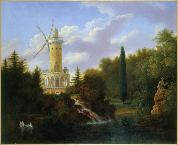 antoine-guyot-1827-le-moulin-de-la-folie-beaujon-art-print-fine-art-reproduction-wall-art