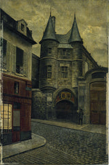 henri-chapelle-1898-the-hotel-portal-de-clisson-rue-des-archives-art-print-fine-art-reproduction-wall-art