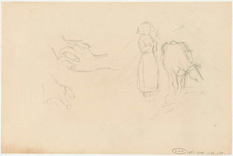 jozef-israels-1834-sketches-of-hands-a-girl-and-a-cow-art-print-fine-art-reproduction-wall-art-id-a2lls8uy1