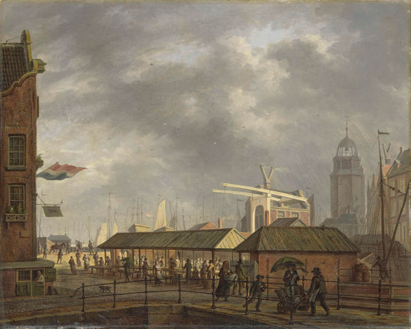 johannes-jelgerhuis-1826-the-small-fish-market-at-the-corner-of-brouwersgracht-art-print-fine-art-reproduction-wall-art-id-a2lsnuxsk