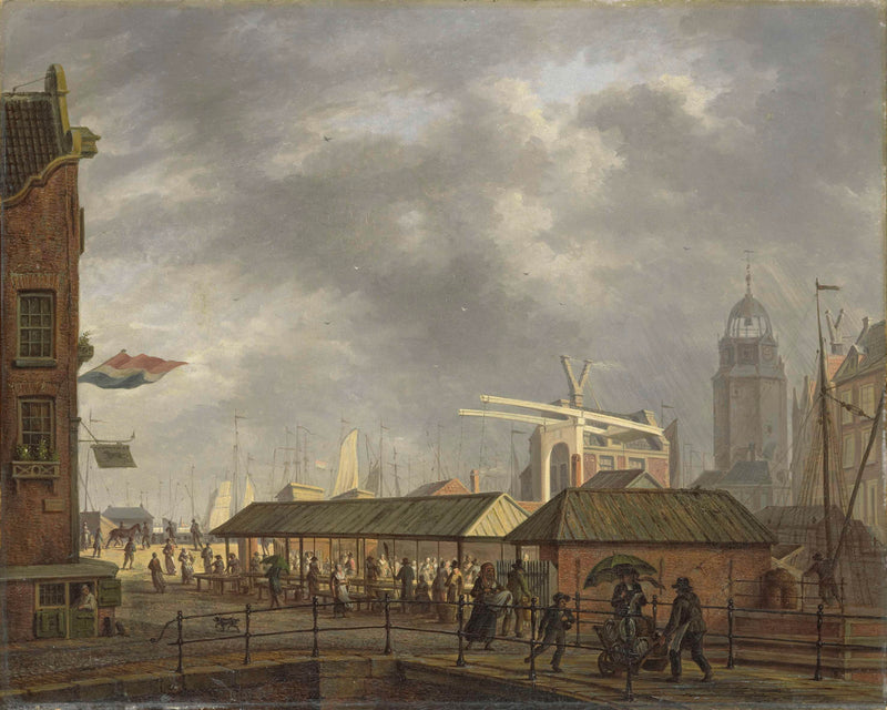 johannes-jelgerhuis-1826-the-small-fish-market-at-the-corner-of-brouwersgracht-art-print-fine-art-reproduction-wall-art-id-a2lsnuxsk