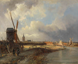 cornelis-springer-1850-pogled-haga-umjetnička-otisak-fine-art-reproduction-wall-art-id-a2mlw0wmd