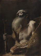 mattia-preti-1664-saint-paul-the-hermit-art-print-образотворче мистецтво-відтворення-wall-art-id-a2os8lllh