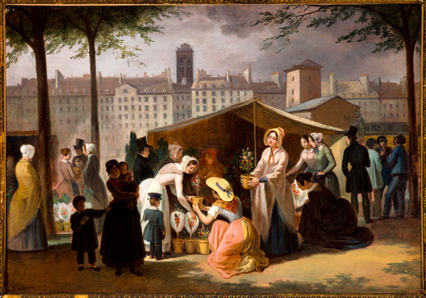 jean-francois-demay-1839-the-flower-market-art-print-fine-art-reproduction-wall-art
