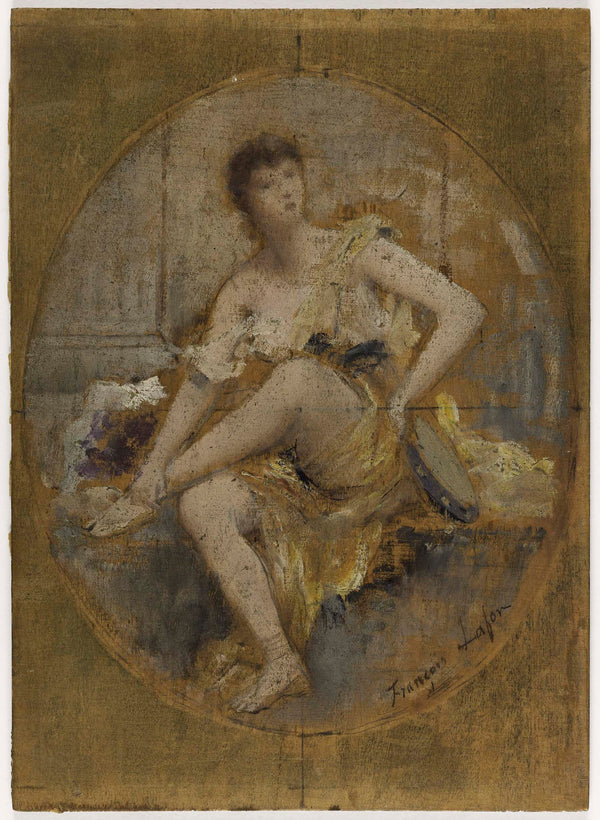 francois-lafon-1891-sketch-for-the-home-chatelet-theater-dance-art-print-fine-art-reproduction-wall-art