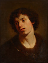 约翰·彼得·克拉夫特1801年轻男子的肖像艺术打印精美的艺术复制品墙艺术ida2ttifl4q