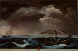 juan-patricio-morlete-Ruiz-1771-view-of-the-porto-di-sete-el-puerto-de-sete-art-stampa fine-art-riproduzione-wall-art-id-a2un3tg39