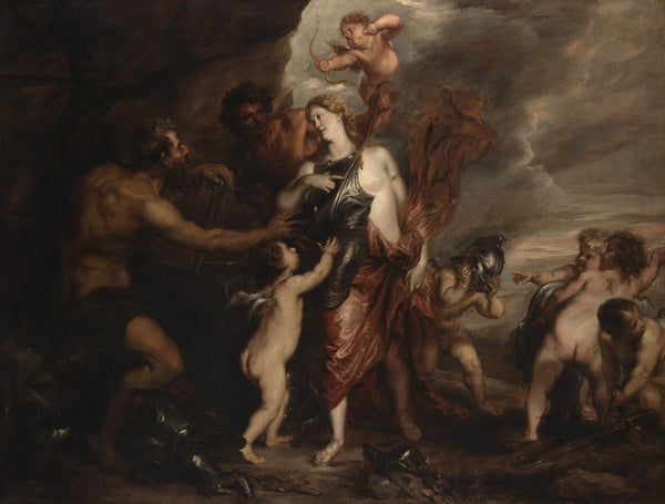 anthony-van-dyck-venus-at-the-forge-of-vulcan-also-known-as-thetis-receives-the-arms-of-achilles-art-print-fine-art-reproduction-wall-art-id-a2uoenj43