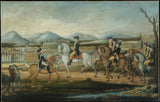 弗雷德里克·凱梅爾梅耶-1795-華盛頓-回顧馬里蘭州坎伯蘭堡的西方軍隊-藝術印刷品-精美藝術-複製品-牆藝術-id-a2wb045ii