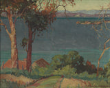 rhona-haszard-1925-al otro lado del estuario del Támesis-art-print-fine-art-reproduction-wall-art-id-a2wleaq08