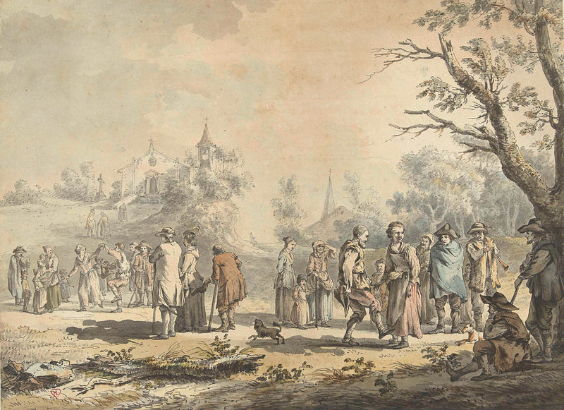 jean-jacques-de-boissieu-1746-dancing-countrymen-and-spectators-at-a-village-art-print-fine-art-reproduction-wall-art-id-a2x62s5ia