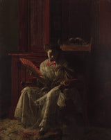托馬斯·埃金斯-1872-凱瑟琳-藝術-印刷-美術-複製-牆-藝術-id-a2yrwo2r4