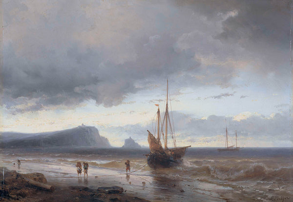 louis-meijer-1840-along-the-coast-art-print-fine-art-reproduction-wall-art-id-a2ztkedue