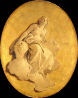 giovanni-battista-tiepolo-1740-en-kvinnlig-allegorisk-figur-konst-tryck-fin-konst-reproduktion-väggkonst-id-a30m4men7