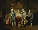 約翰-佐法尼-1767-愛德華-舒特-約翰-比爾德-和-約翰-鄧斯托爾-在-艾薩克-比克斯塔夫斯愛-在-村-藝術-印刷-精美-藝術-複製-牆-藝術-ID-a30w74if3