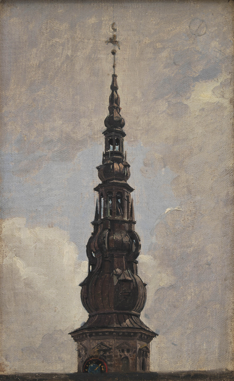 constantin-hansen-trumpets-towers-spire-kronborg-study-art-print-fine-art-reproduction-wall-art-id-a32j6w7dv