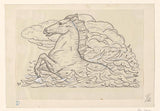 leo-gestel-1891-cavalo-no-mar-impressão-de-reprodução-de-finas-artes-arte-de-parede-id-a331jxmva
