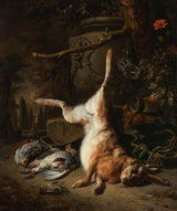 јан-вееник-1697-мртва-природа-са-зецем-и-другим-ловачким-трофејима-уметност-штампа-фине-уметности-репродукција-зидна-уметност-ид-а345ујои2