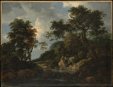 jacob-van-ruisdael-1660-the-Forest-stream-art-print-fine-art-production-wall-art-id-a348yvnq2