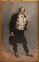 georges-cain-1881-portret-van-lheritier-romain-thomas-sê-akteur-1809-1885-in-die-rol-van-cordenbois-van-jackpot-labiche-kuns-druk-kuns-reproduksie- muurkuns