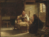Adolph-Tidemand-1857-The-Fortune-Teller-Art-Print-Fine-Art-Reproduktion-Wall-Art-ID-A354dfl7m