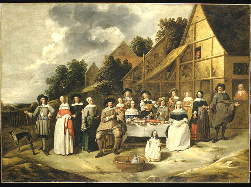 gillis-van-tilborgh-group-portrait-a-wedding-celebration-art-print-fine-art-reproduction-wall-art-id-a354kma51