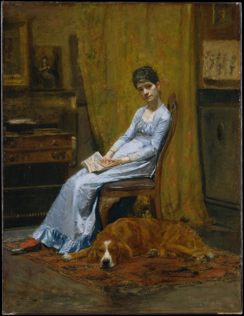 thomas-eakins-1884-the-artists-wife-and-his-setter-dog-art-print-fine-art-reproduction-wall-art-id-a35g8w1ph
