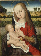 Püha-Catherine-Madonna-legendi-meister-kunst-print-kaunite kunstide reproduktsioon-seinakunst-id-a36q9g7iz