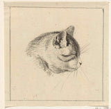 jean-bernard-1775-hoofd-van-een-kat-naar-rechts-kunstprint-fine-art-reproductie-muurkunst-id-a37j6z77m